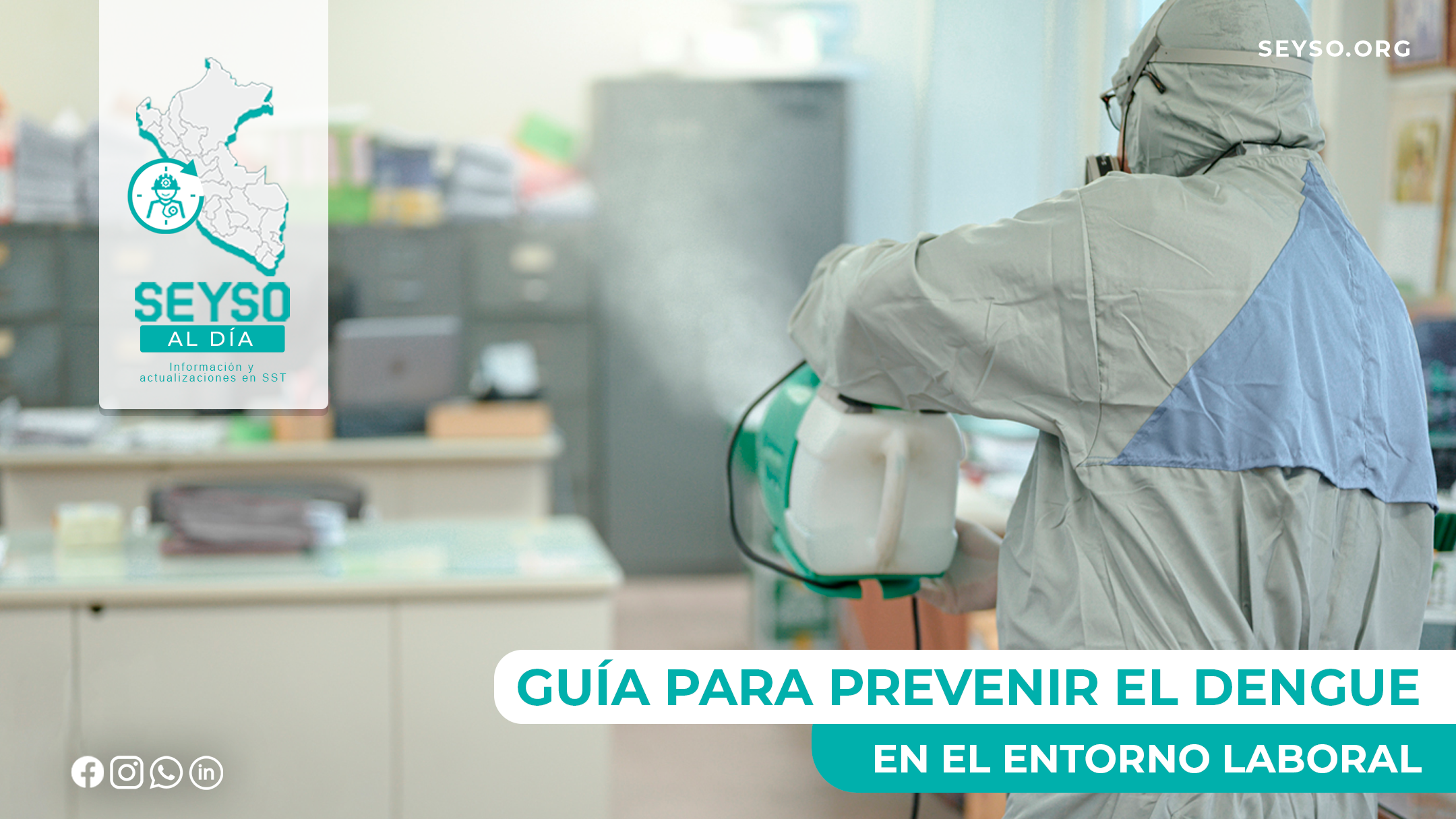 Guía para prevenir el dengue en el entorno laboral